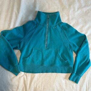 lululemon funnel neck scuba zip up